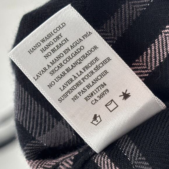 Rails Onyx Slate Blush Hunter Plaid Button Down Top - Picture 10 of 11